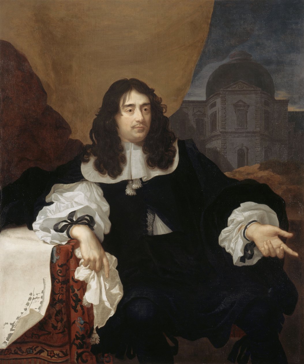 Portrét Louise Le Vaua (1612–1670) od Unknown