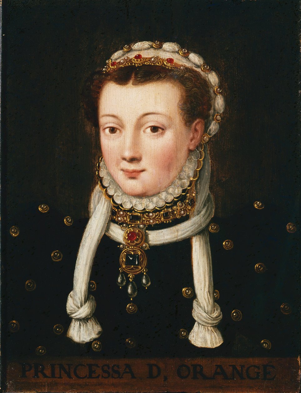 Anna van Egmond, princezna oranžová (1533 - 1558) od Unknown