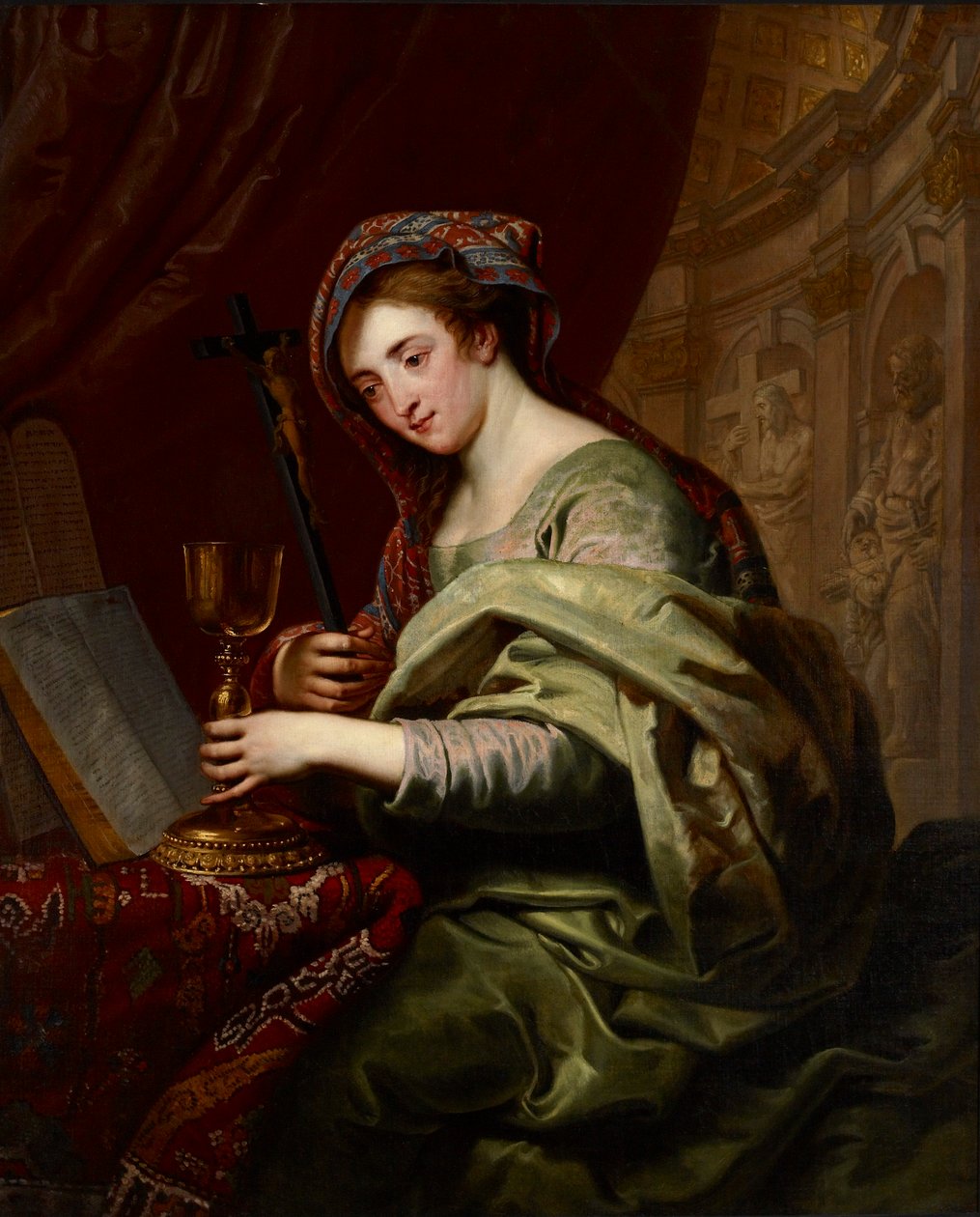Víra, c. 1675-1700. Umělci: Neznámý, Anon. od Unbekannt