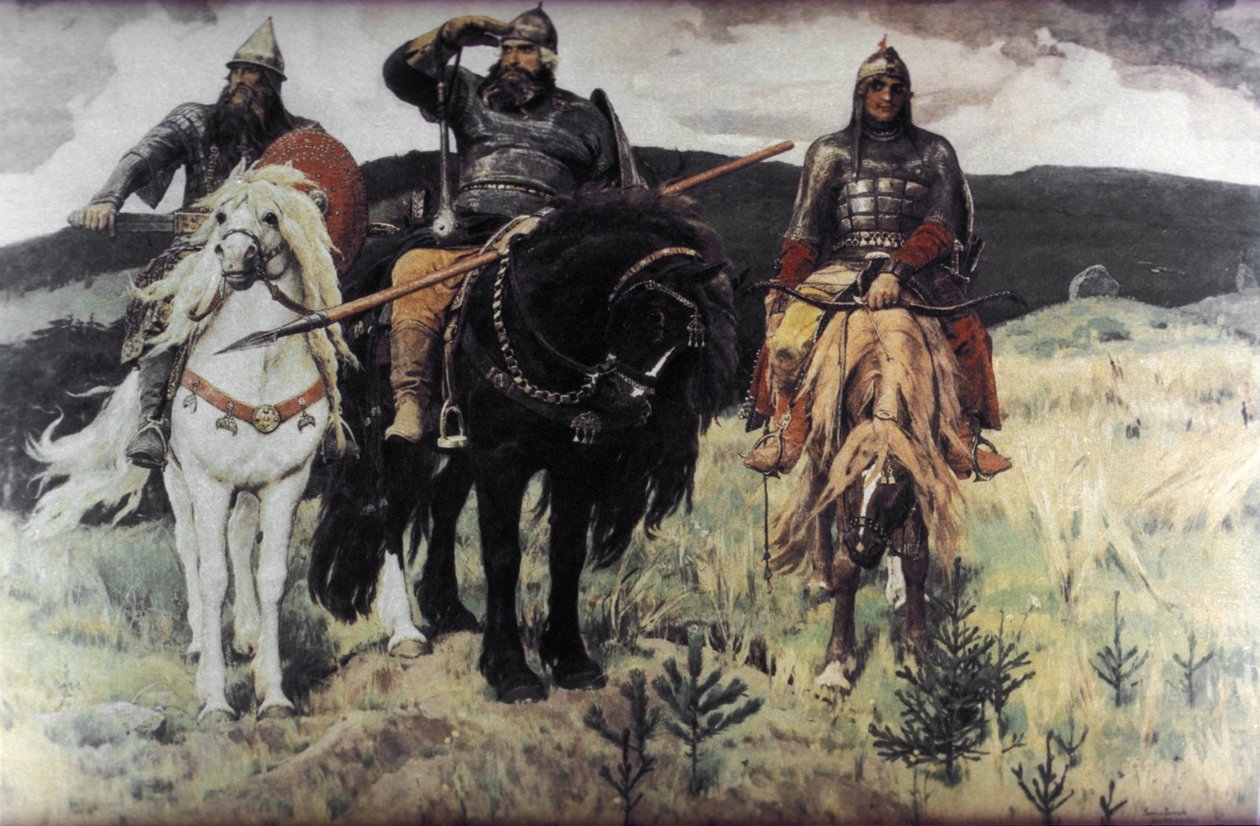 Bogatiri (The Heros) a Victor Michajlovič Vasnetsov, 1898. od Unknown