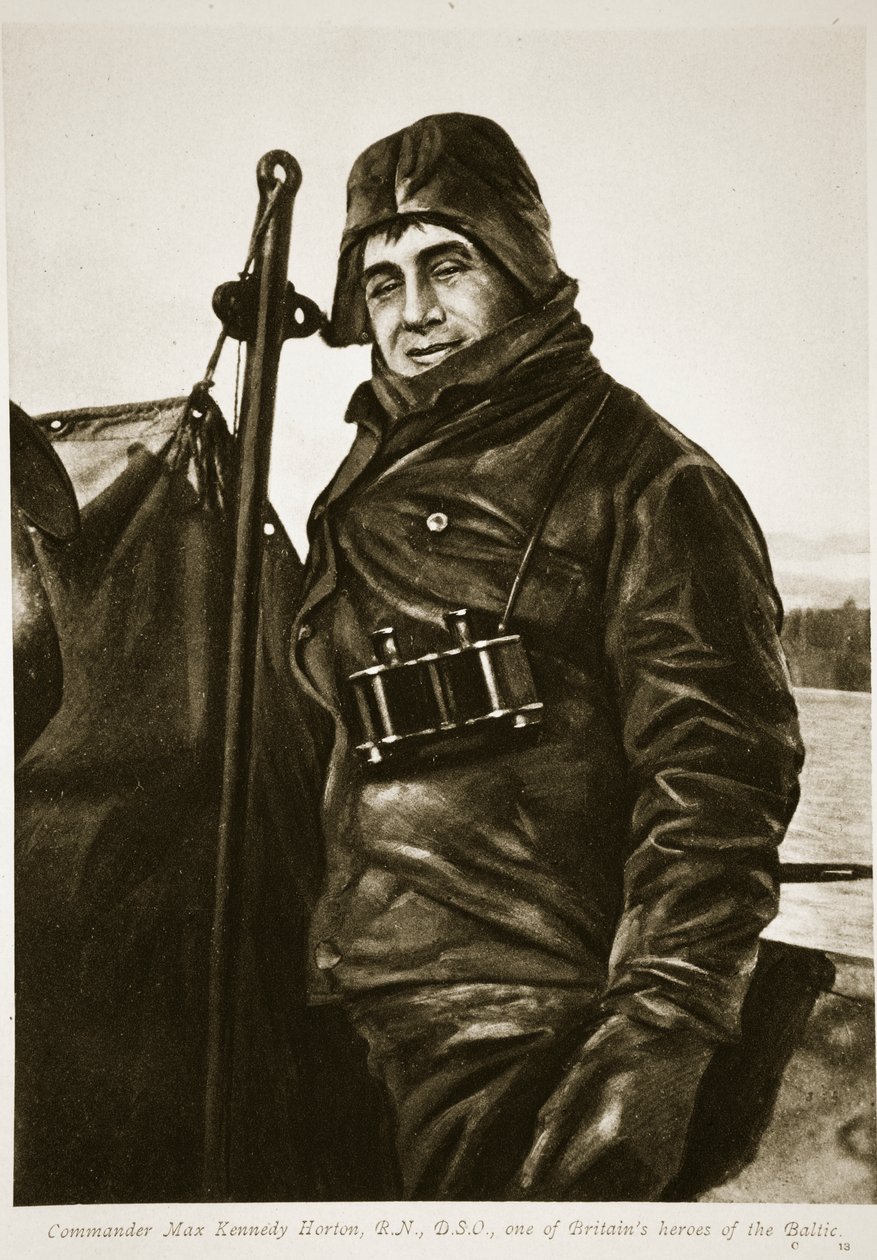 Velitel Max Kennedy Horton, R.N., D.S.O., jeden z britských hrdinů Baltu, 1914-19 od Unknown