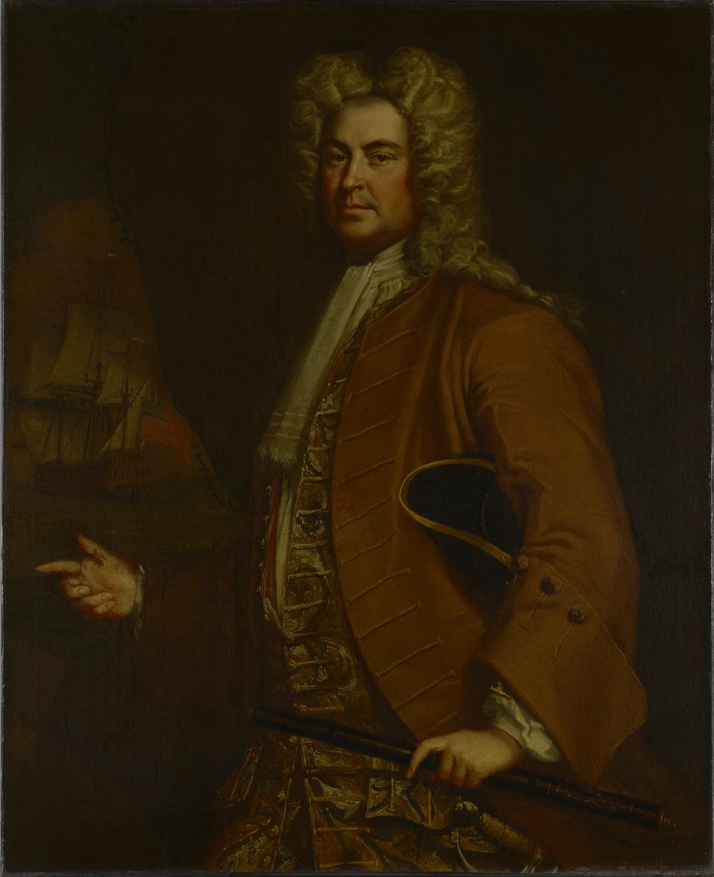 Komodor Edward Tyng (1683-1755) (dříve připisován Johnu Smibertovi) od Unknown