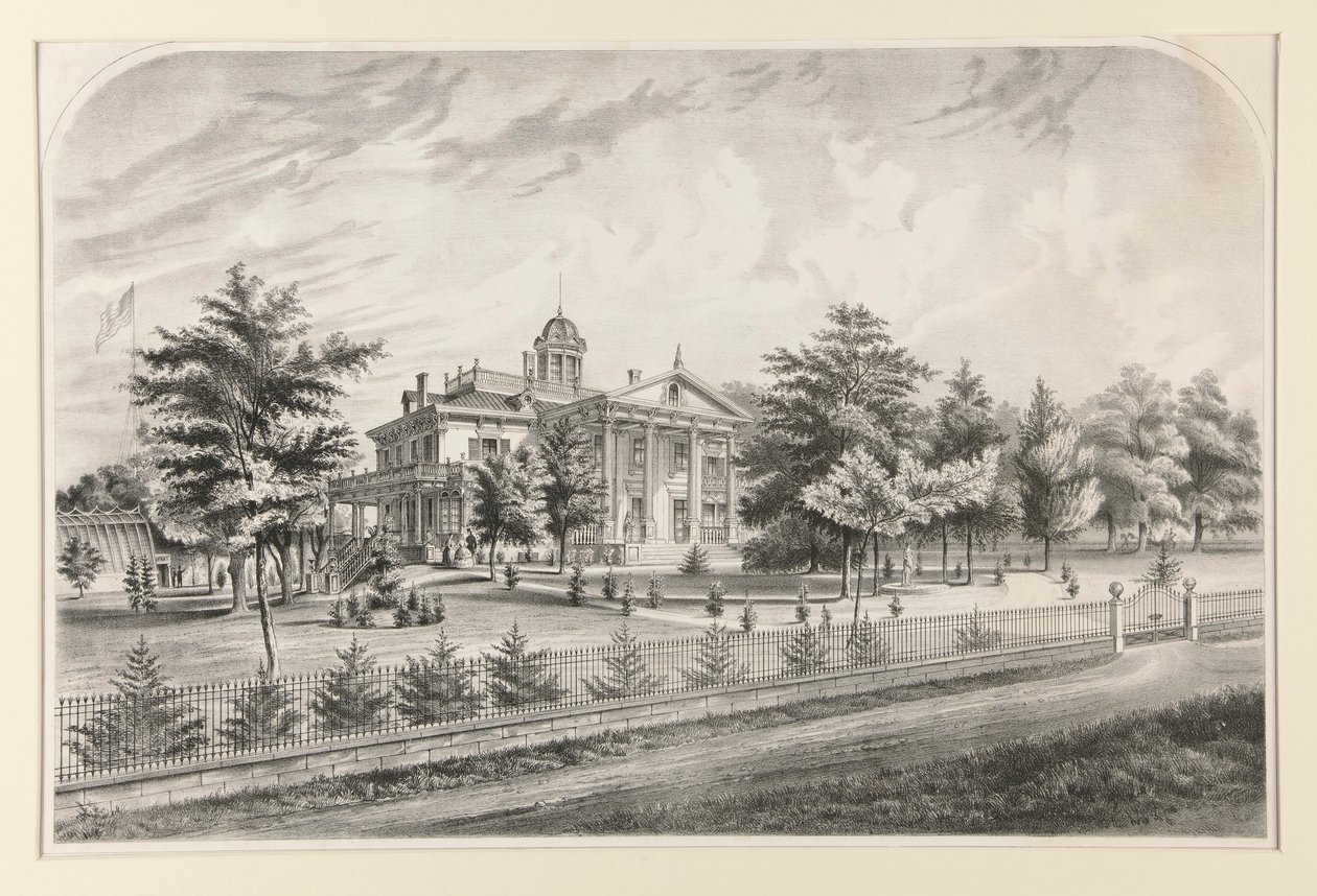 Compo House, rezidence Richarda H. Winslowa Esq. ve Westportu, Connecticut od Unknown