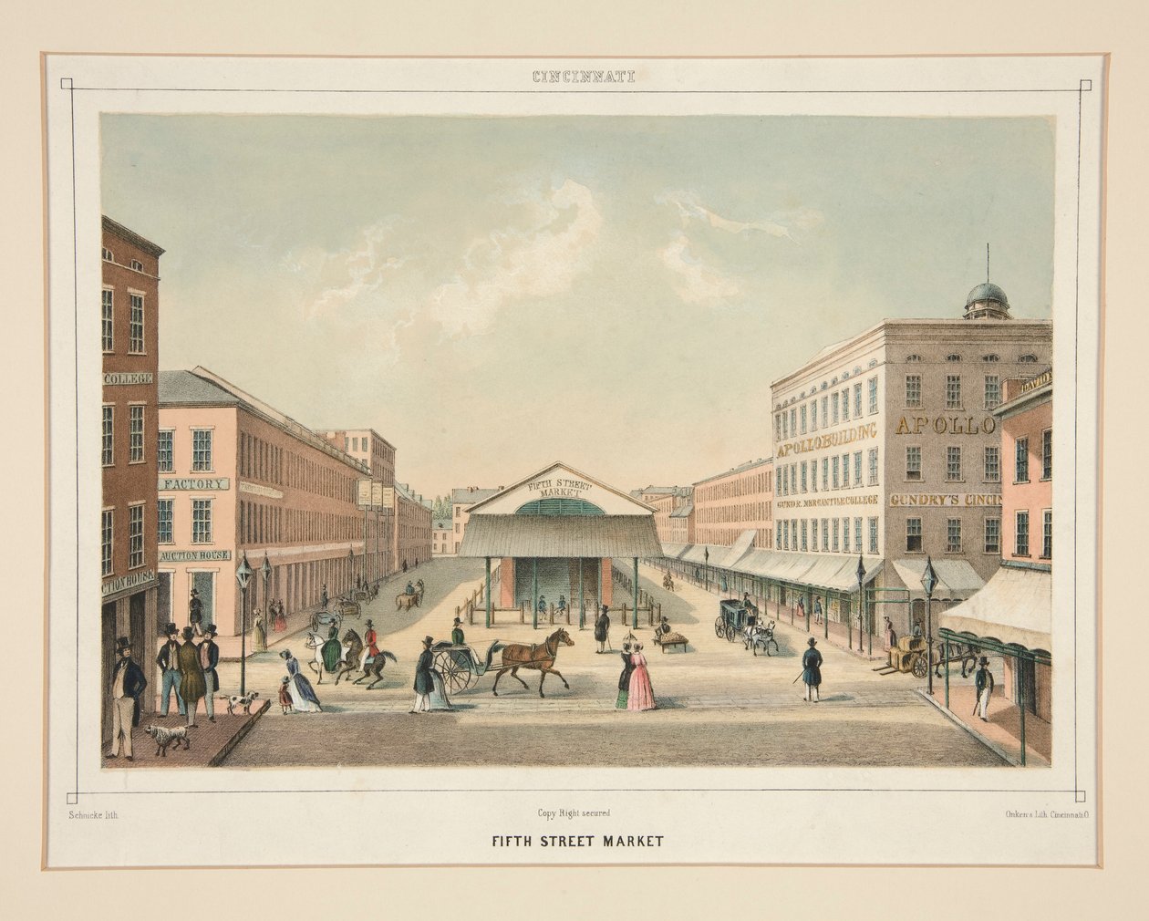 Fifth Street Market, Cincinnati od Unknown
