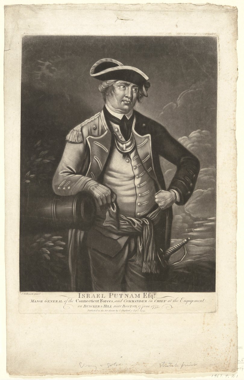 Izrael Putnam, Esq. od Unknown