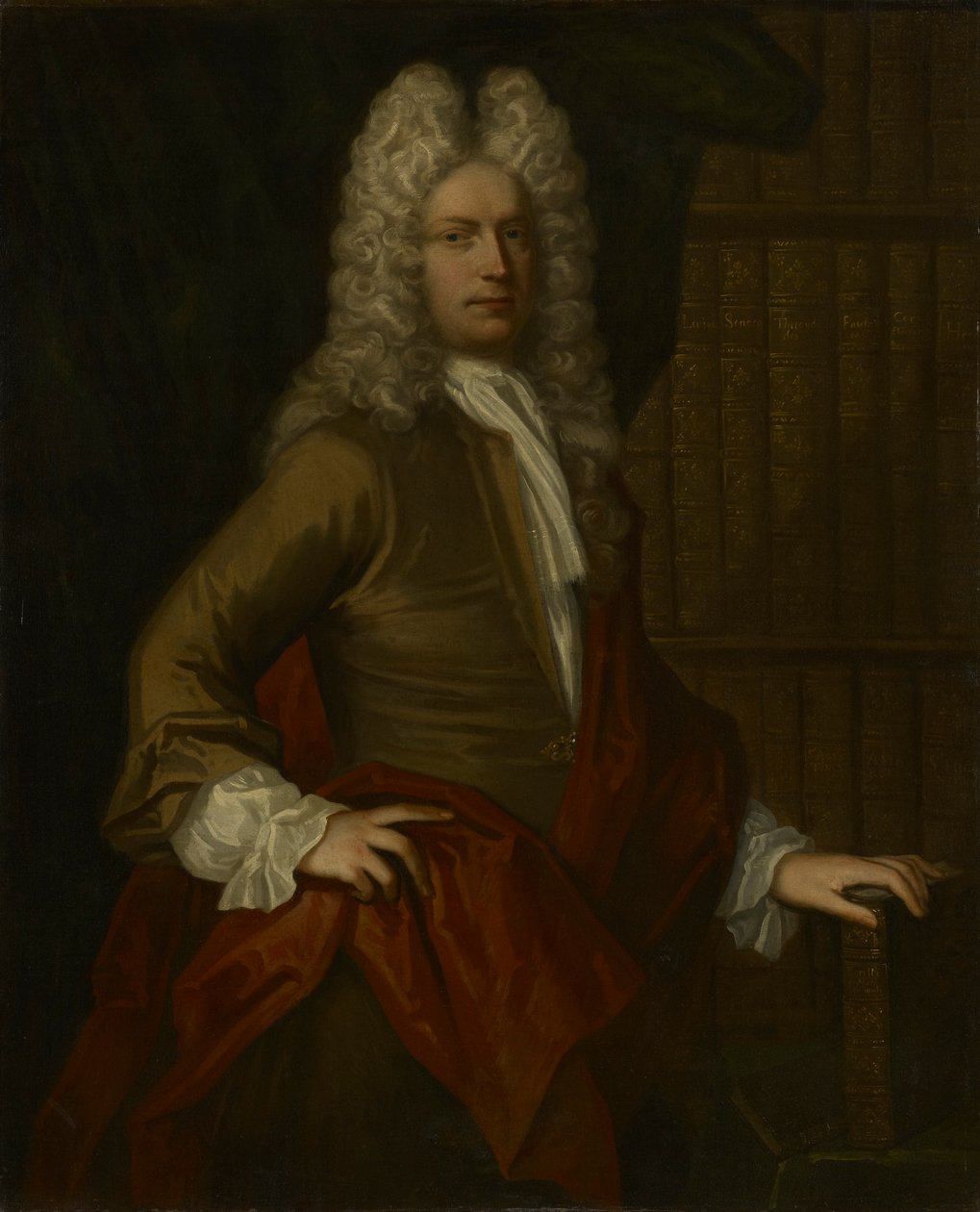 Jeremiah Dummer mladší (asi 1679–1739) od Unknown