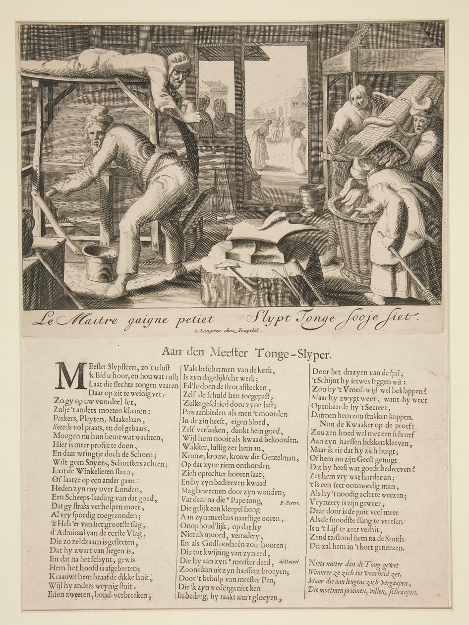 Le Maitre gaigne petiet. Slypt Tonge teplý od Unknown
