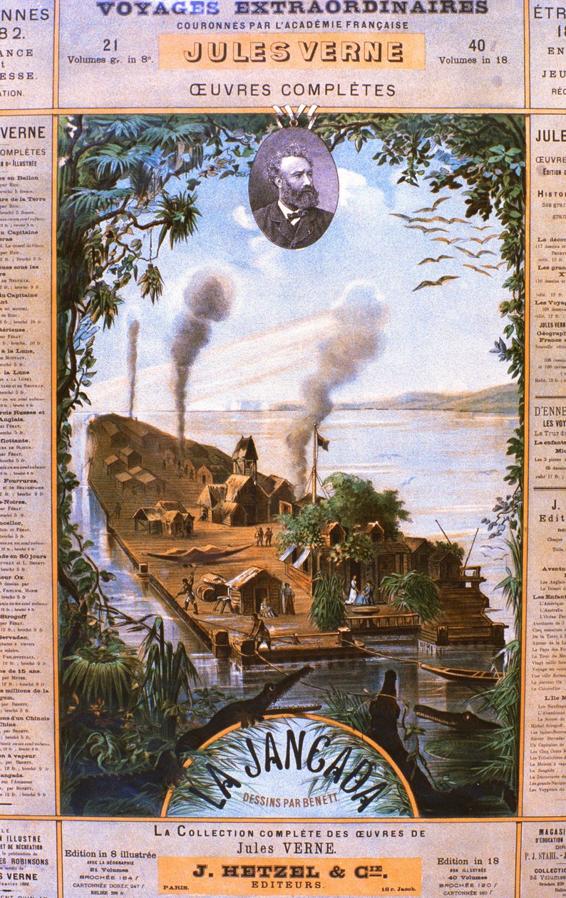 Loire Atlantique N* 191 - Nantes - Musee Jules Verne - Plakát od Unknown