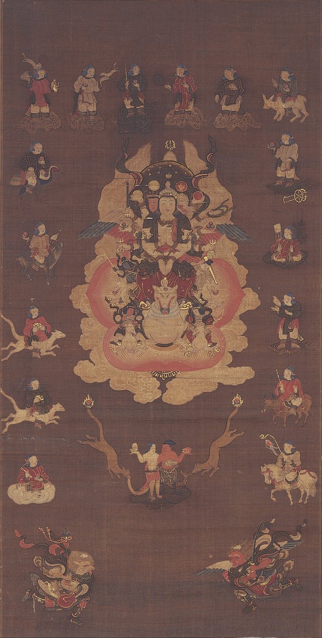 Mandala Dakini-Ten＜Ḍākiṇī＞ od Unknown
