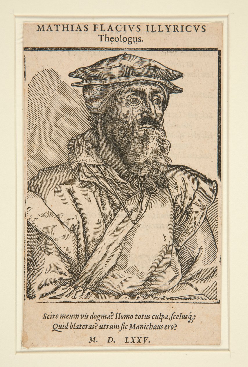 Mathias Flacius Illyricum teolog od Unknown