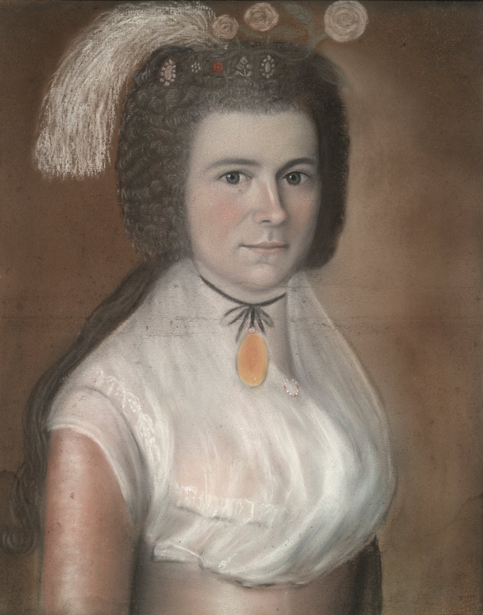 Olive Johnson (paní Reuben Willoby) (1767-1828) od Unknown