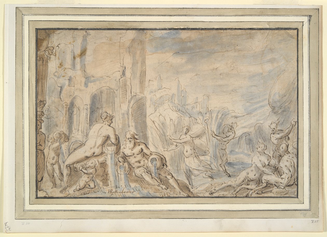 Pan a Syrinx od Unknown