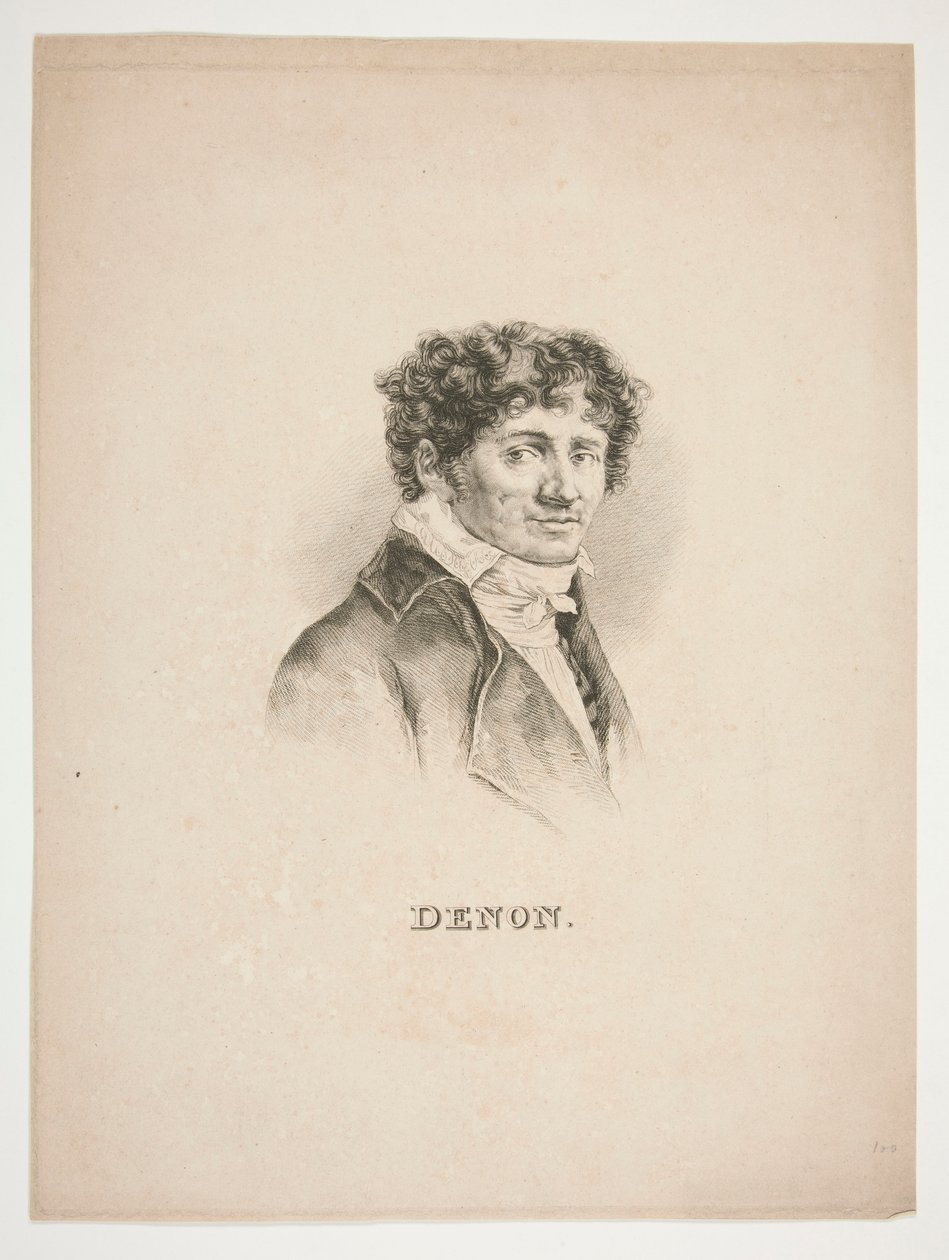 Portrét Dominique-Vivant Denon od Unknown