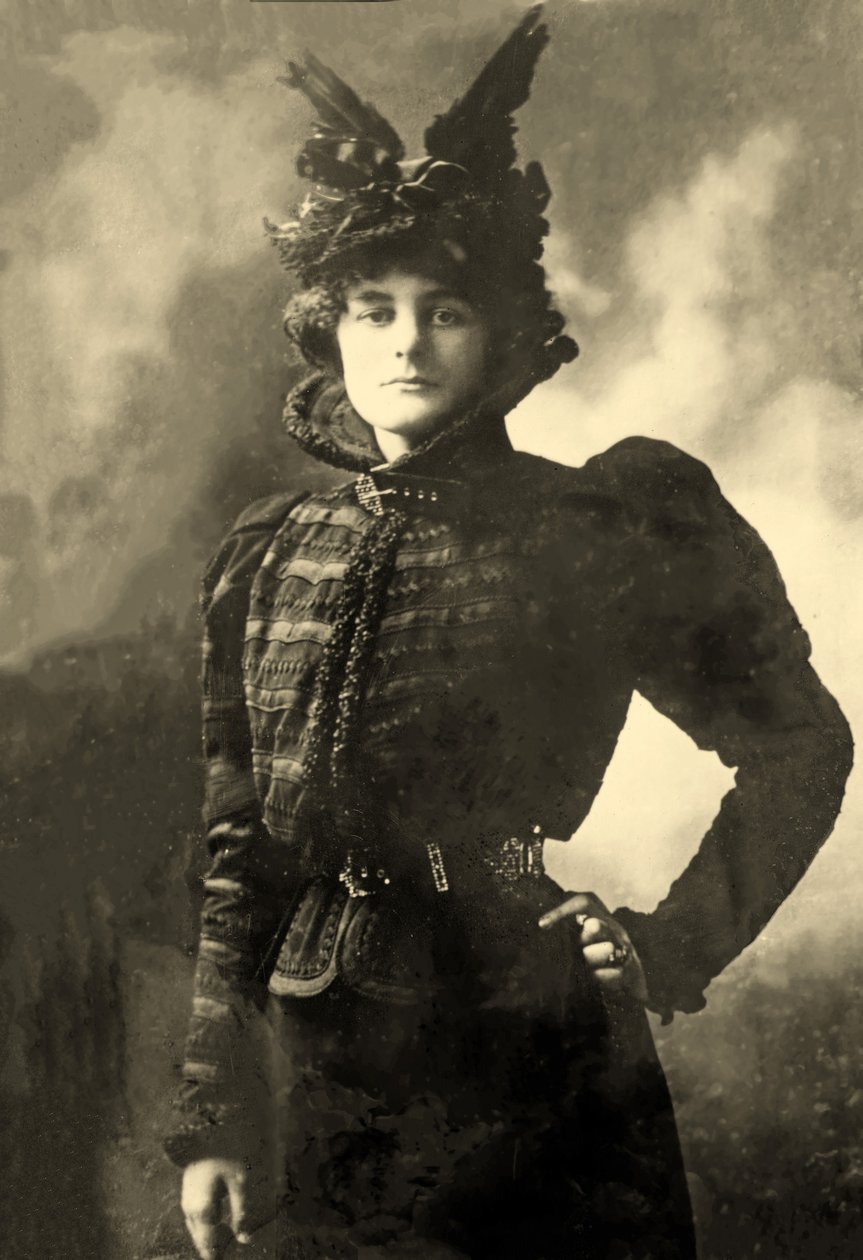 Portrét Maude Gonne McBride (1866-1953) od Unknown