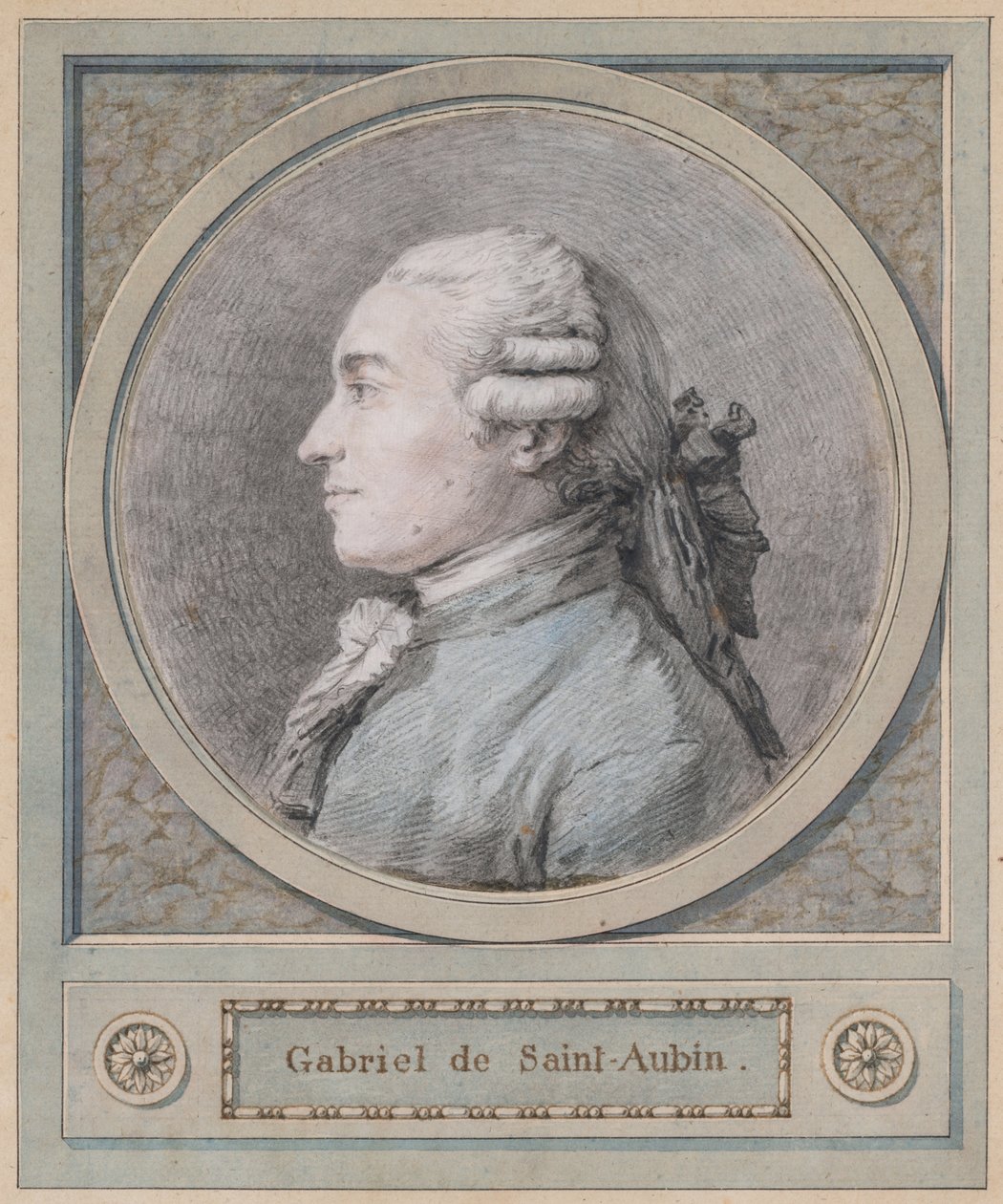Portrét muže, o kterém se říká, že je to sochař Clodion (1738-1814) od Unknown