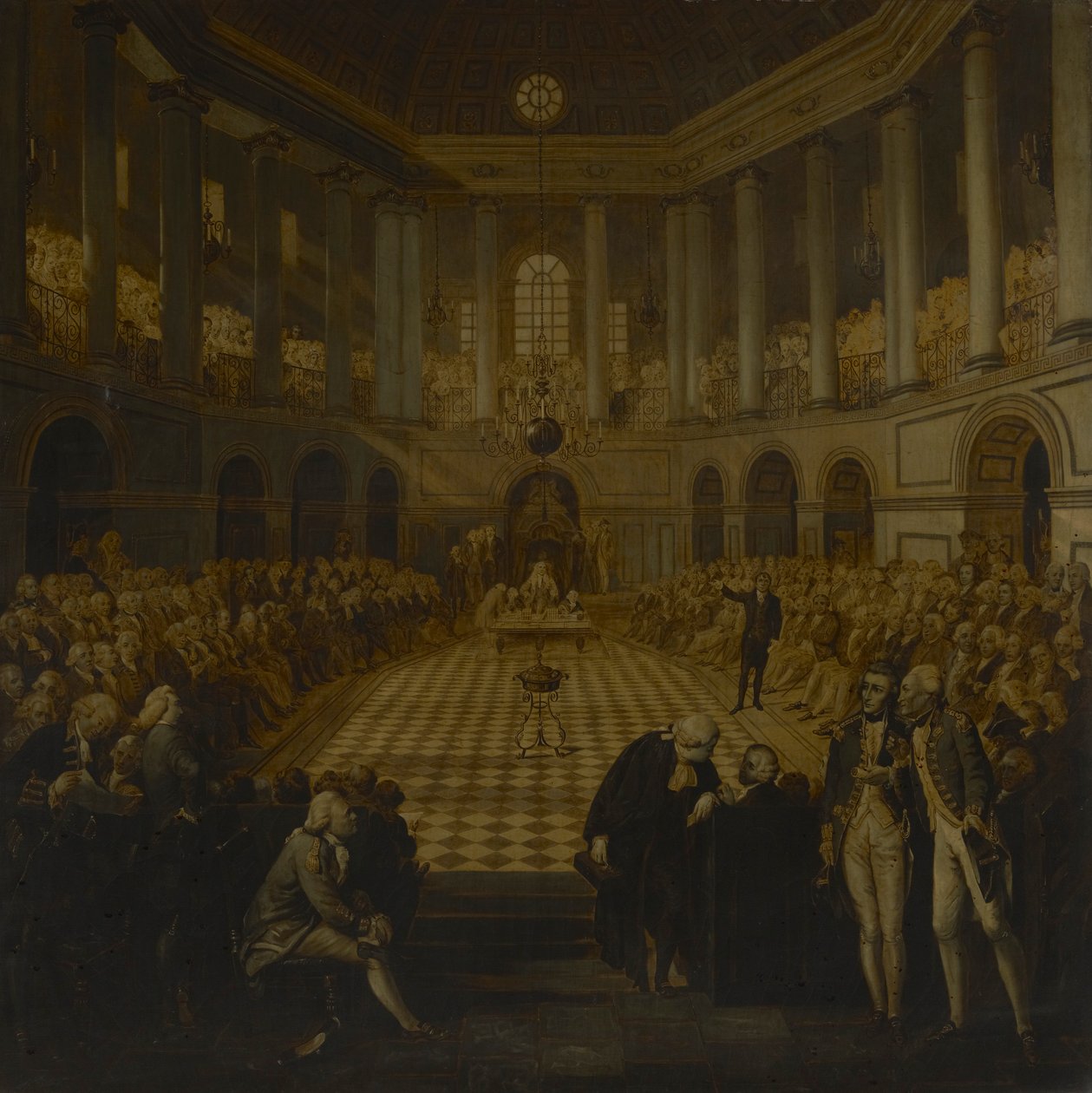 Irský parlament od Unknown