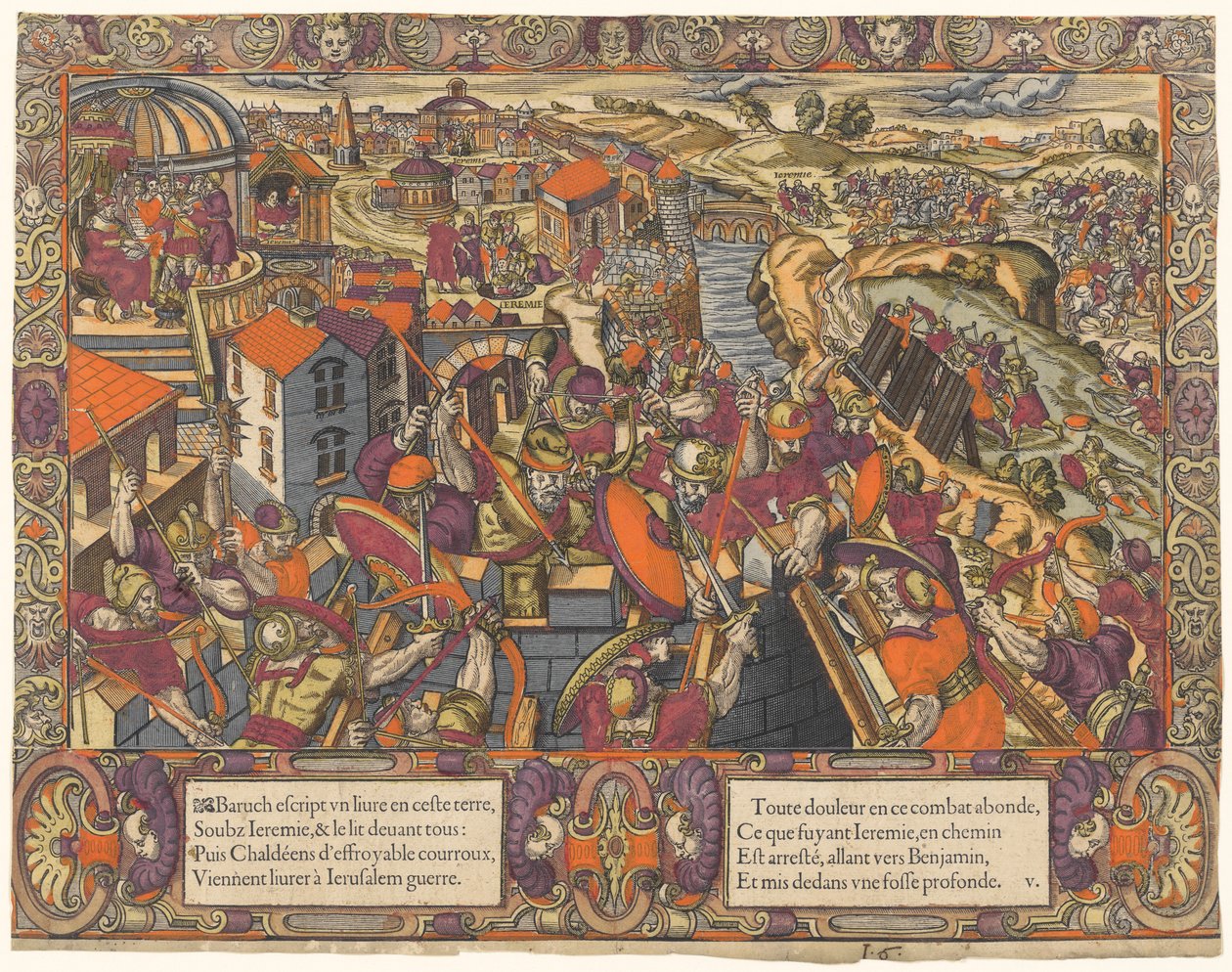 Příběh Jeremjáše: Baruch píše knihu za Jeremjáše, Chaldejci obléhají Jeruzalém, Jeremjáš je uvržen do příkopu (Jeremiáš 36-38) od Unknown