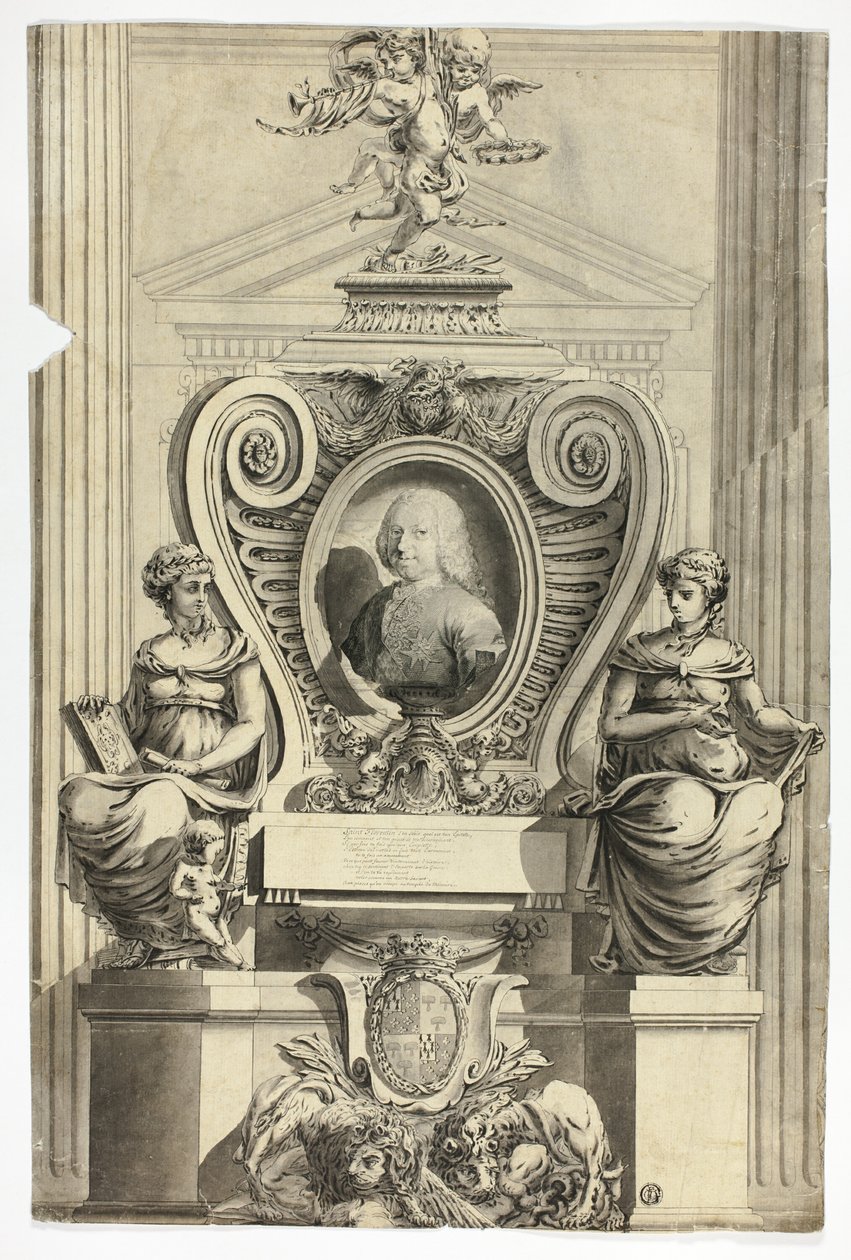 Hrobka markýze Saint-Florentina od Unknown