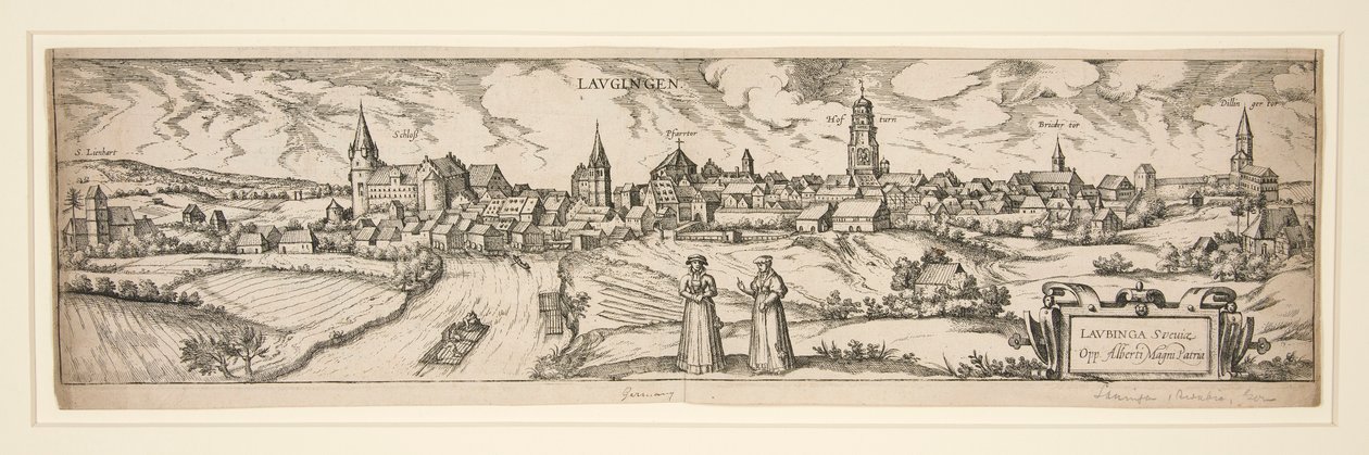 Bez názvu (Schloss Lienhart atd. Městská krajina LAUGEN) od Unknown