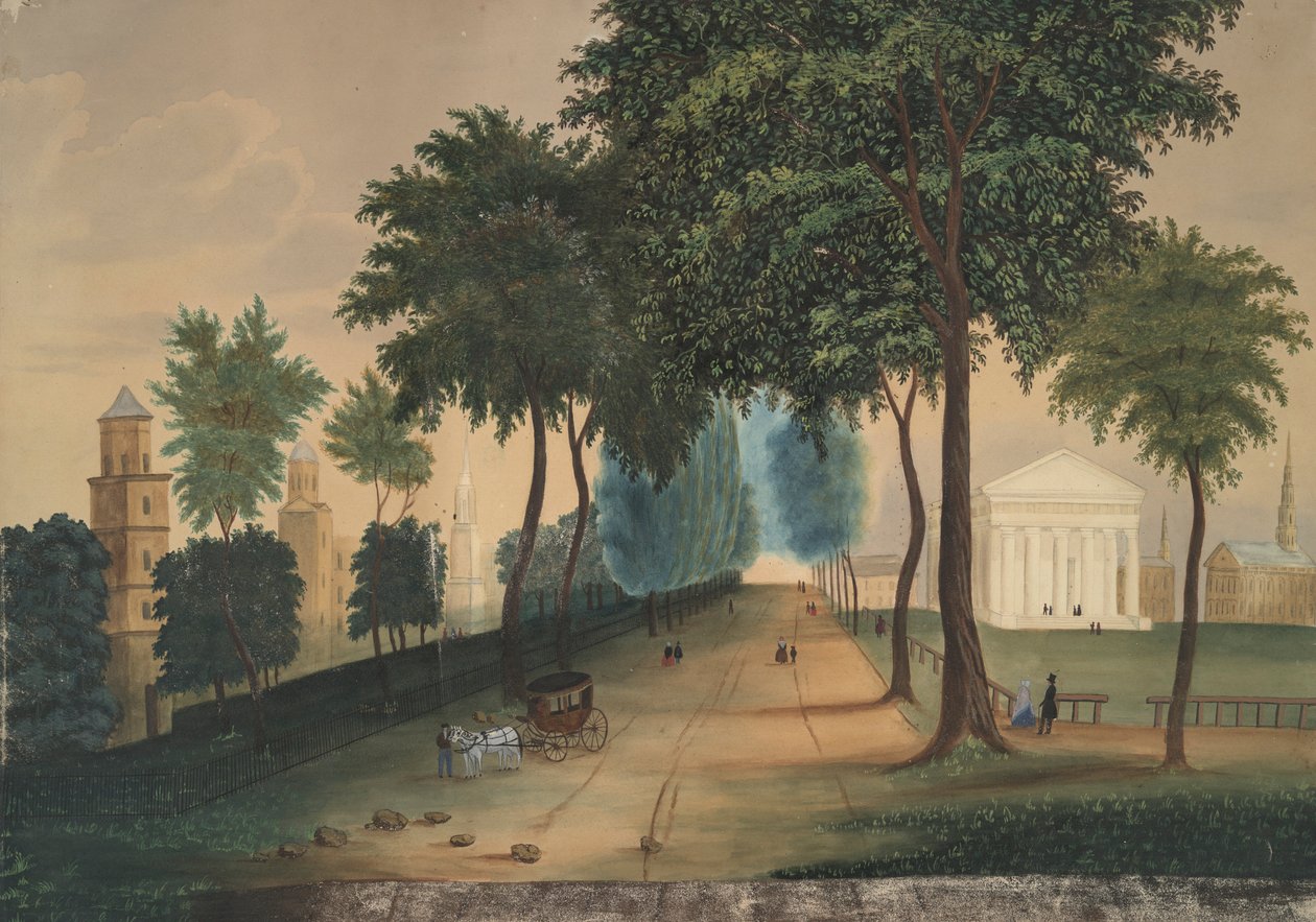 Yale College a State House od Unknown