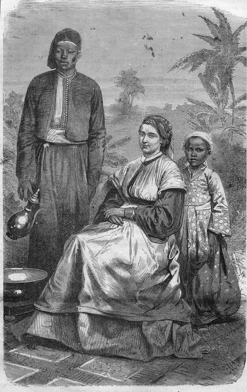 ALEXANDRINE PETRONELLA FRANCINA TINNE (1839 1869). Nizozemský cestovatel, zavražděn ve střední Africe Tuaregy. od Unknown artist