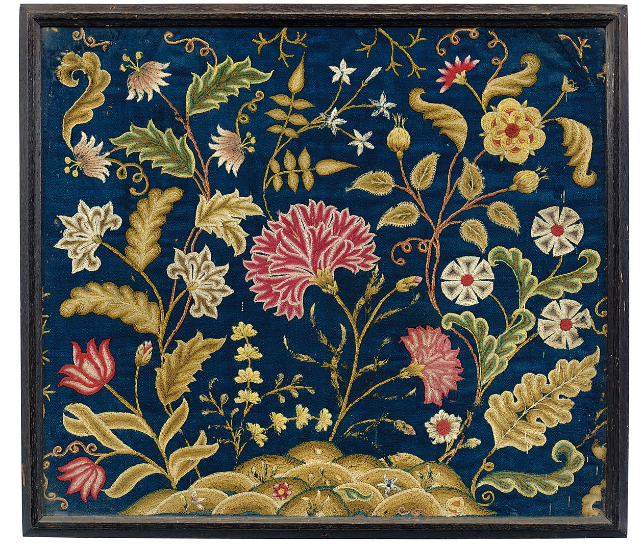 Vyšívaný obraz Jiřího II., kolem roku 1740 od Unknown