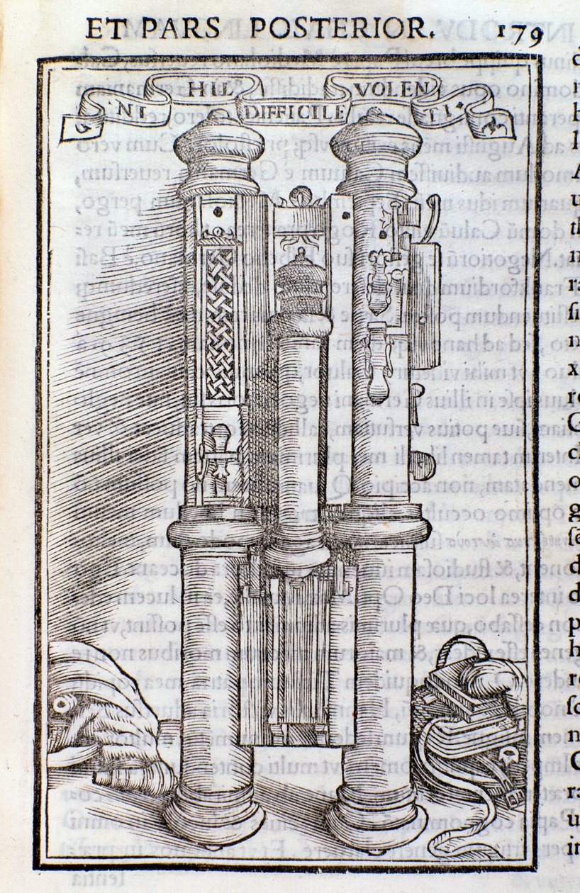 Phagotus (Phagotus). Stránka z Úvodu Theseus Ambrosius Albonesius od Unknown artist