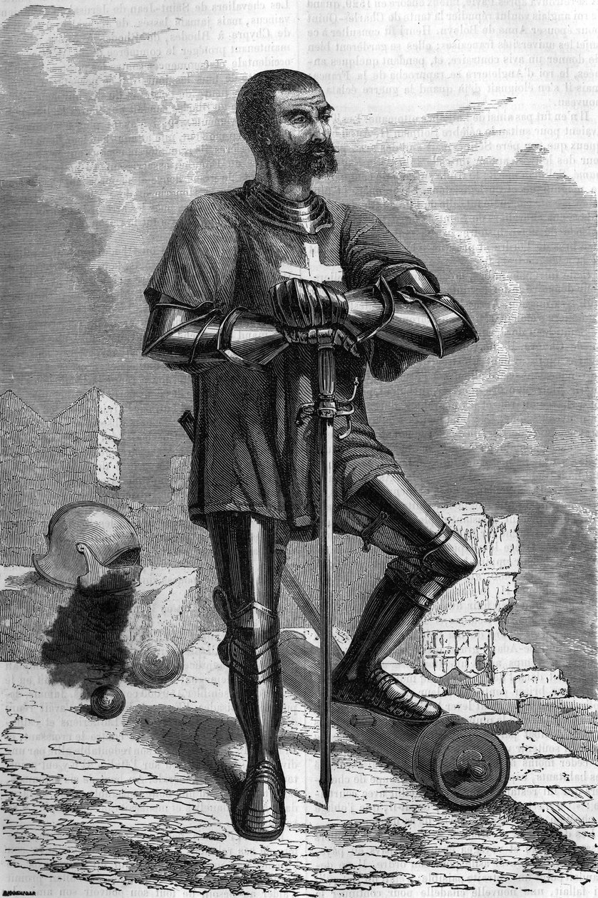 Rytíř z města Rhodos (Řecko), v 16. století. od Unknown artist