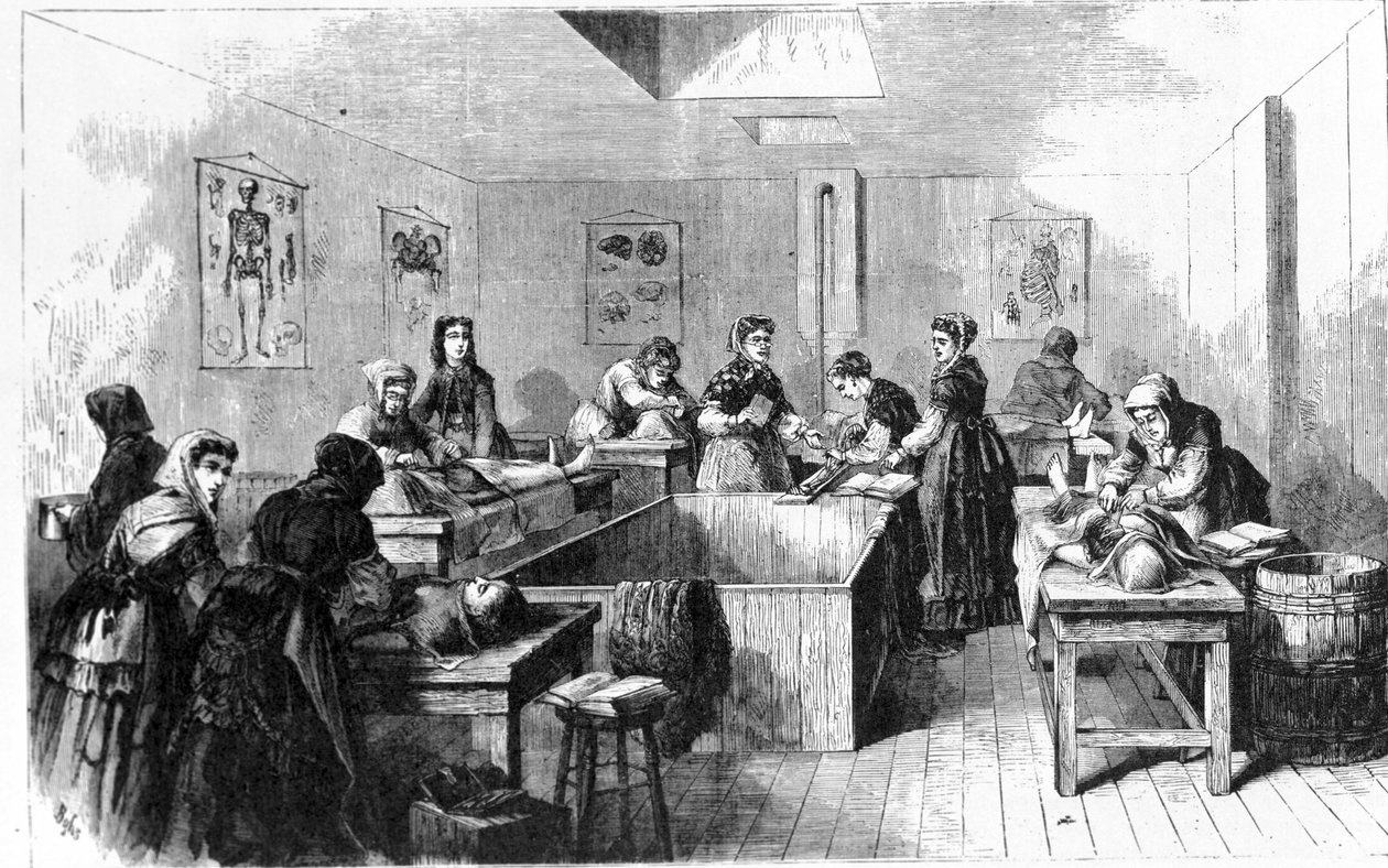 Márnice ve Spojených státech v roce 1890. od Unknown artist