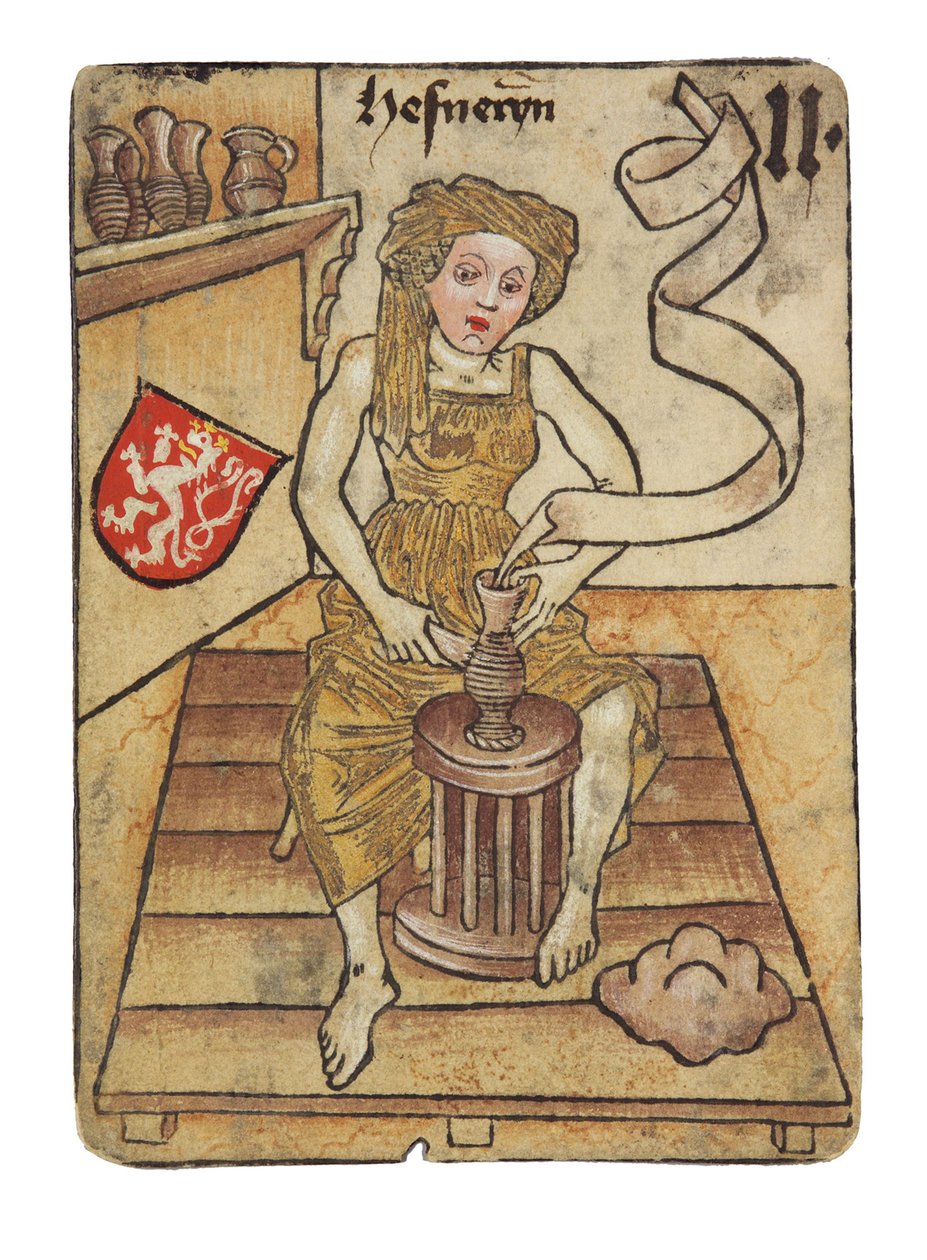 Hrnčíř. Zámek Ambras Hofaemterspiel (Hra pro soud) od Unknown artist