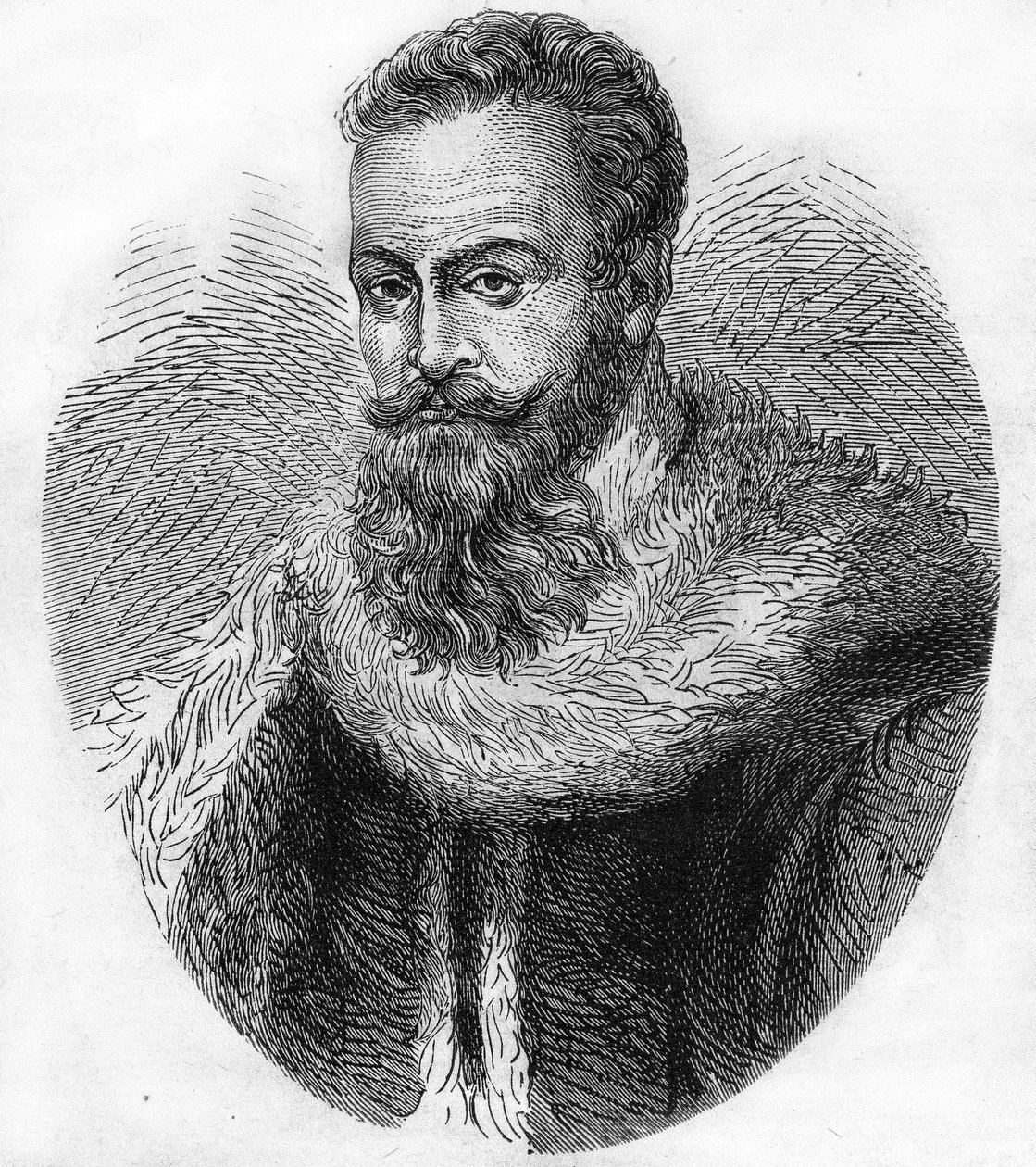 Achilles de Harlay (1536-1619), předseda pařížského parlamentu. od Unknown artist