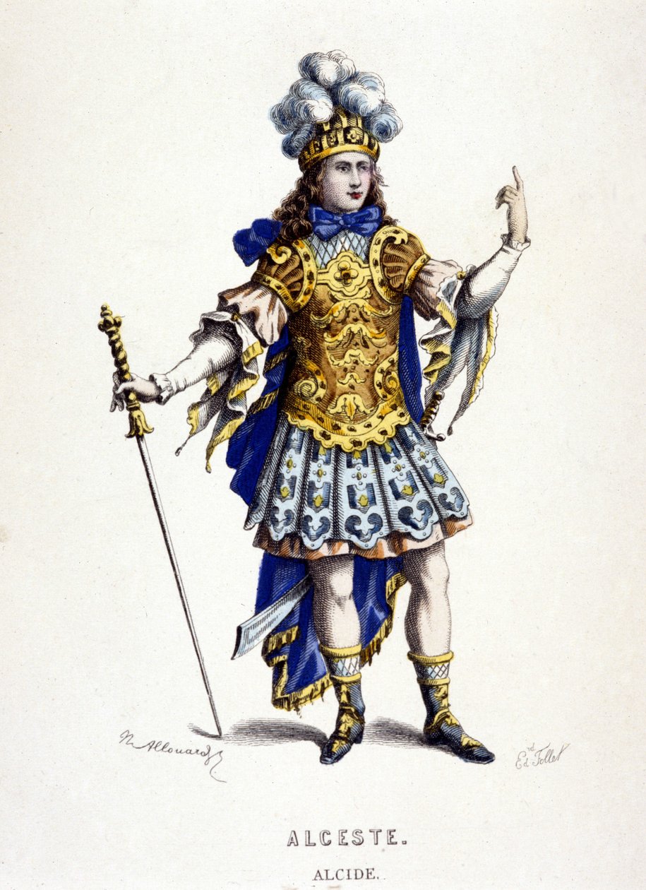 Alcide v „“ Alceste (nebo Le Triomphe d