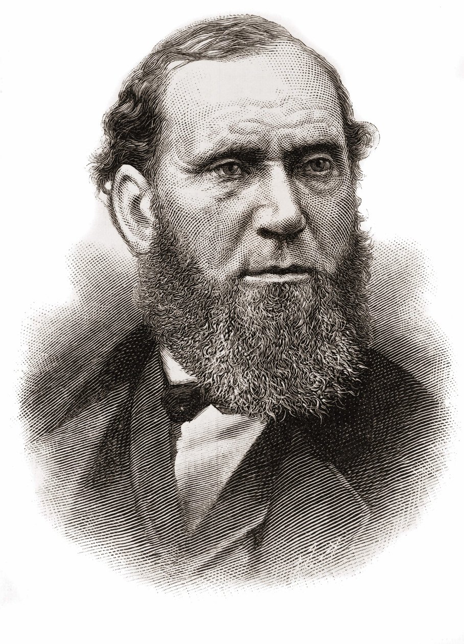 Allan Pinkerton (1819-1884), americký detektiv skotského původu. od Unknown artist