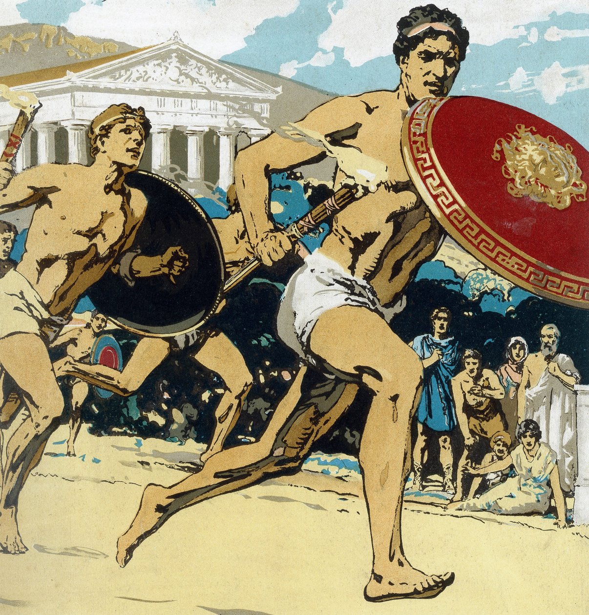 Starověké olympijské hry od Unknown artist