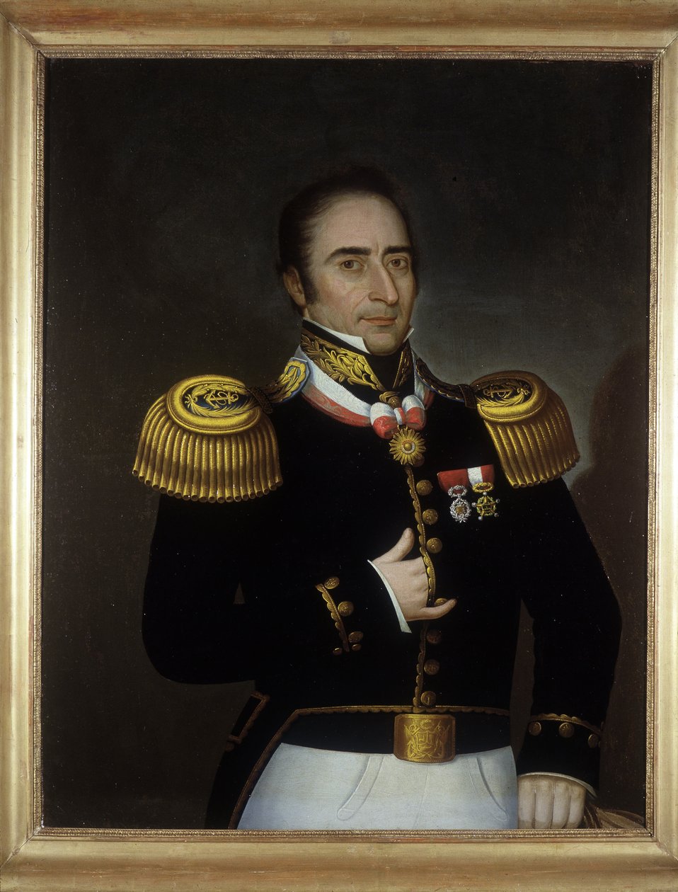 André Hyppolite Bouchard - první důstojník proti revoluci v Buenos Ayres od Unknown artist