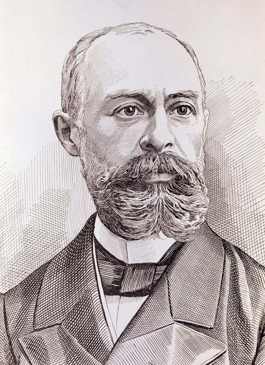 Antoine-Henri Becquerel , francouzský fyzik (rytina) od Unknown artist