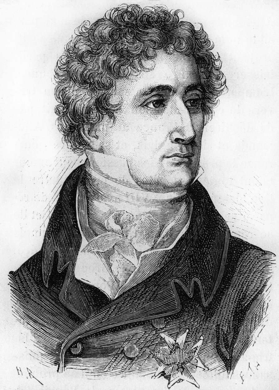 Armand Emmanuel du Plessis (1766-1822), vévoda z Richelieu, francouzský politik. od Unknown artist