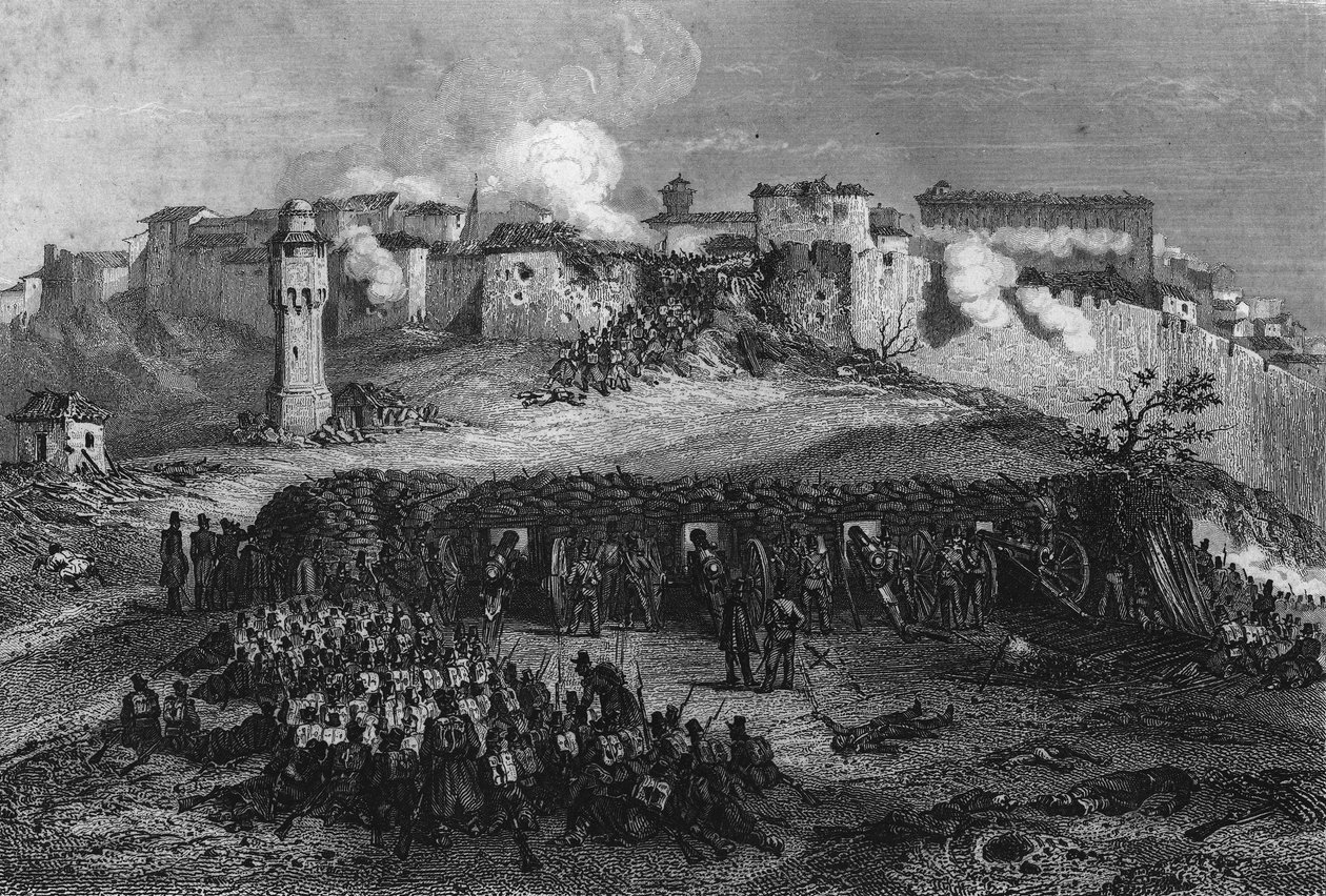Konstantinův útok po 7denním obléhání francouzskou armádou v říjnu 1937, v „L