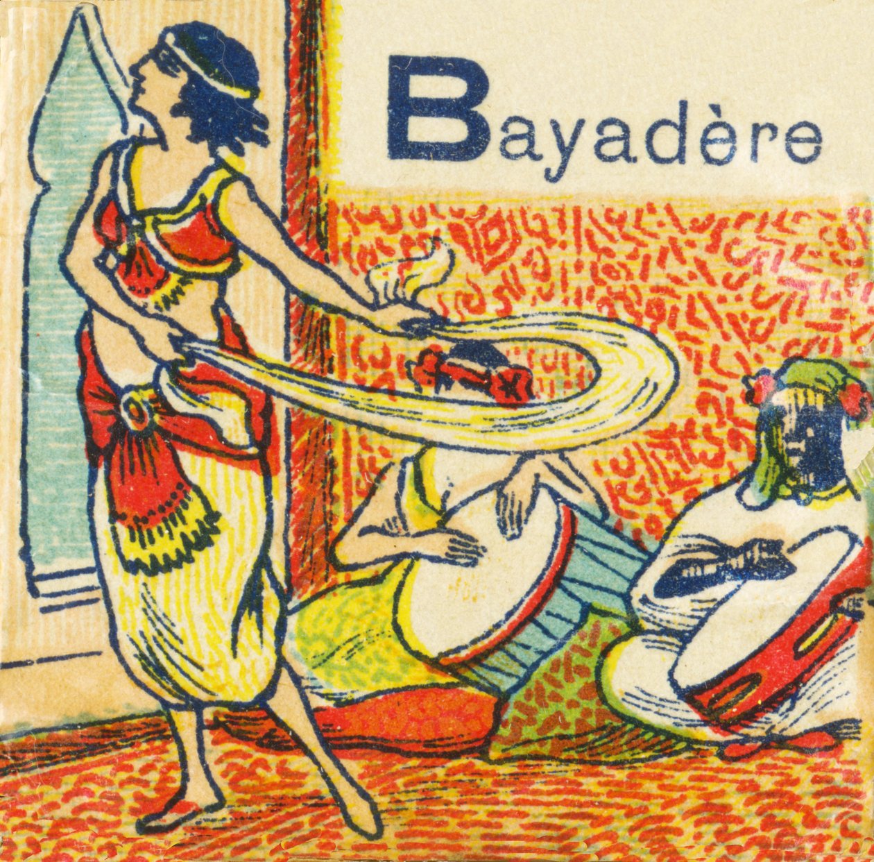 B jako Bayadere od Unknown artist