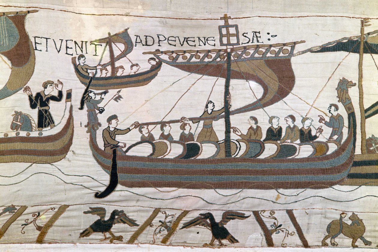 Bayeux Tapestry nebo výšivka Queen Matilda od Unknown artist