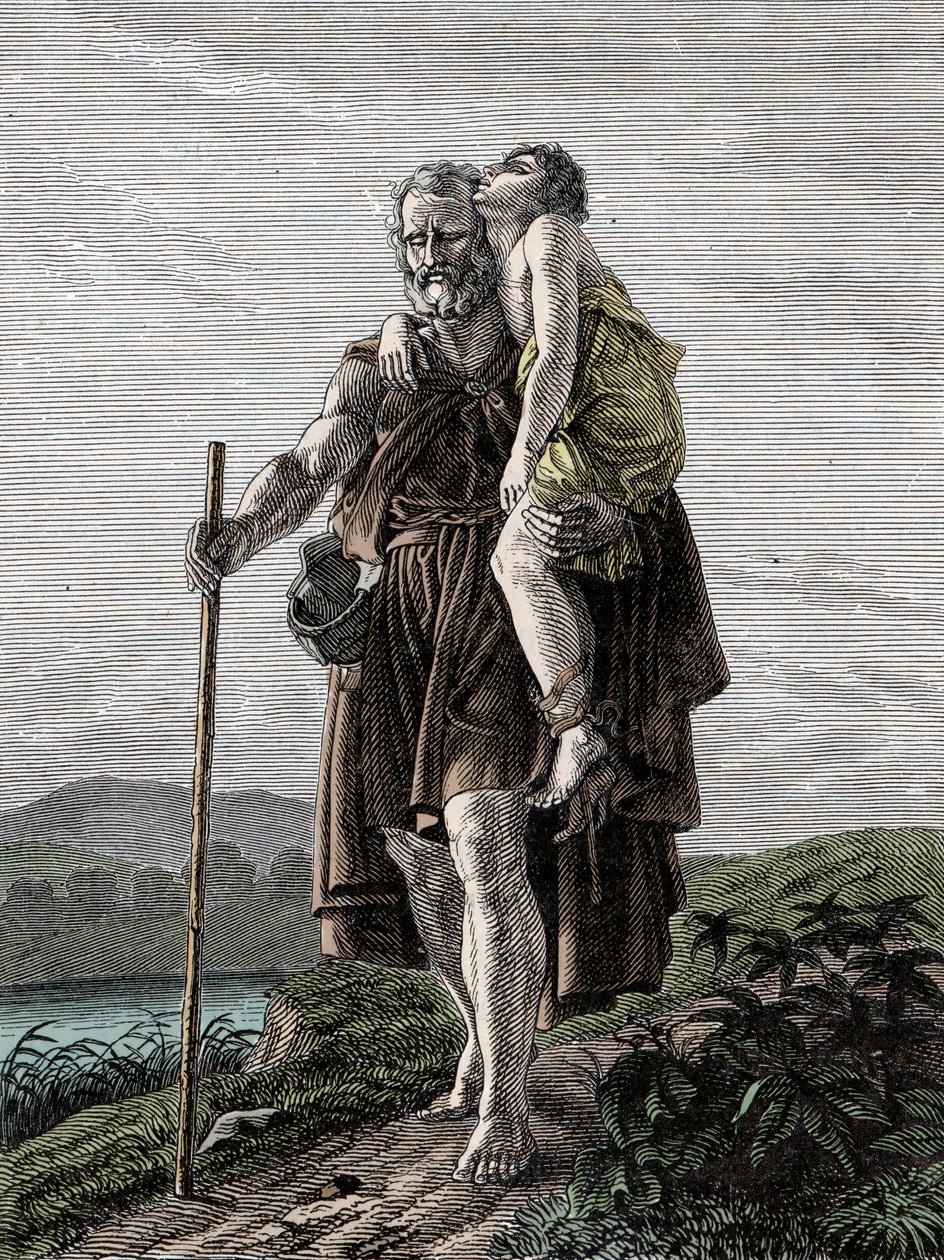 Belisarius - byzantský generál Belisaire (Flavius ​​​​Belisarius, 500-565) od Unknown artist