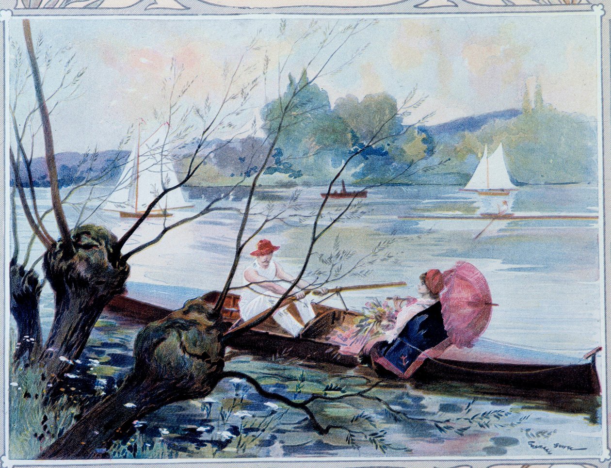 Procházka lodí od Unknown Artist