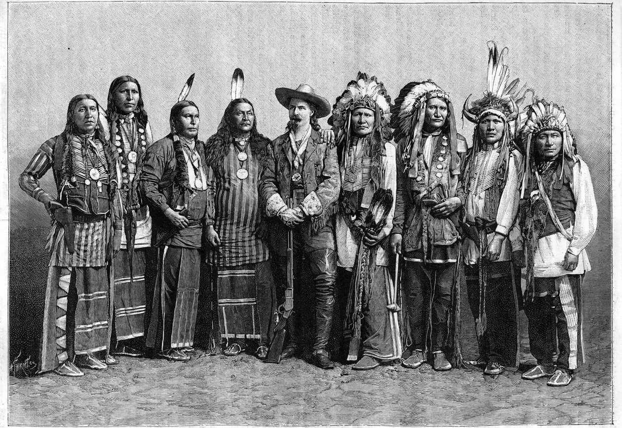 Buffalo Bill (William Frederick Cody od Unknown artist
