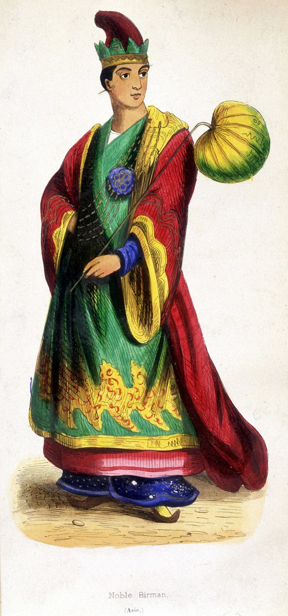 Barmský šlechtic od Unknown artist