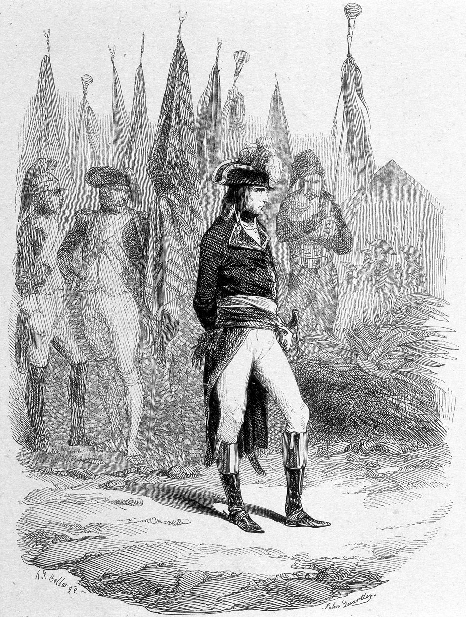 Kampaň (expedice) do Egypta (1798-1801): Napoleon I. v Egyptě. od Unknown artist