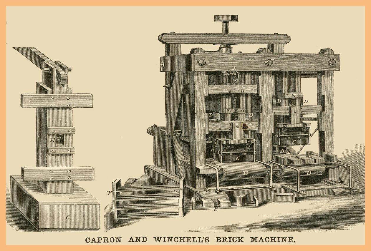 Capron - Winchells Brick Machine od Unknown Artist