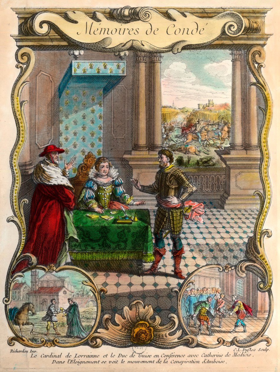 Kardinál z Lotrinska (Charles de Guise od Unknown artist