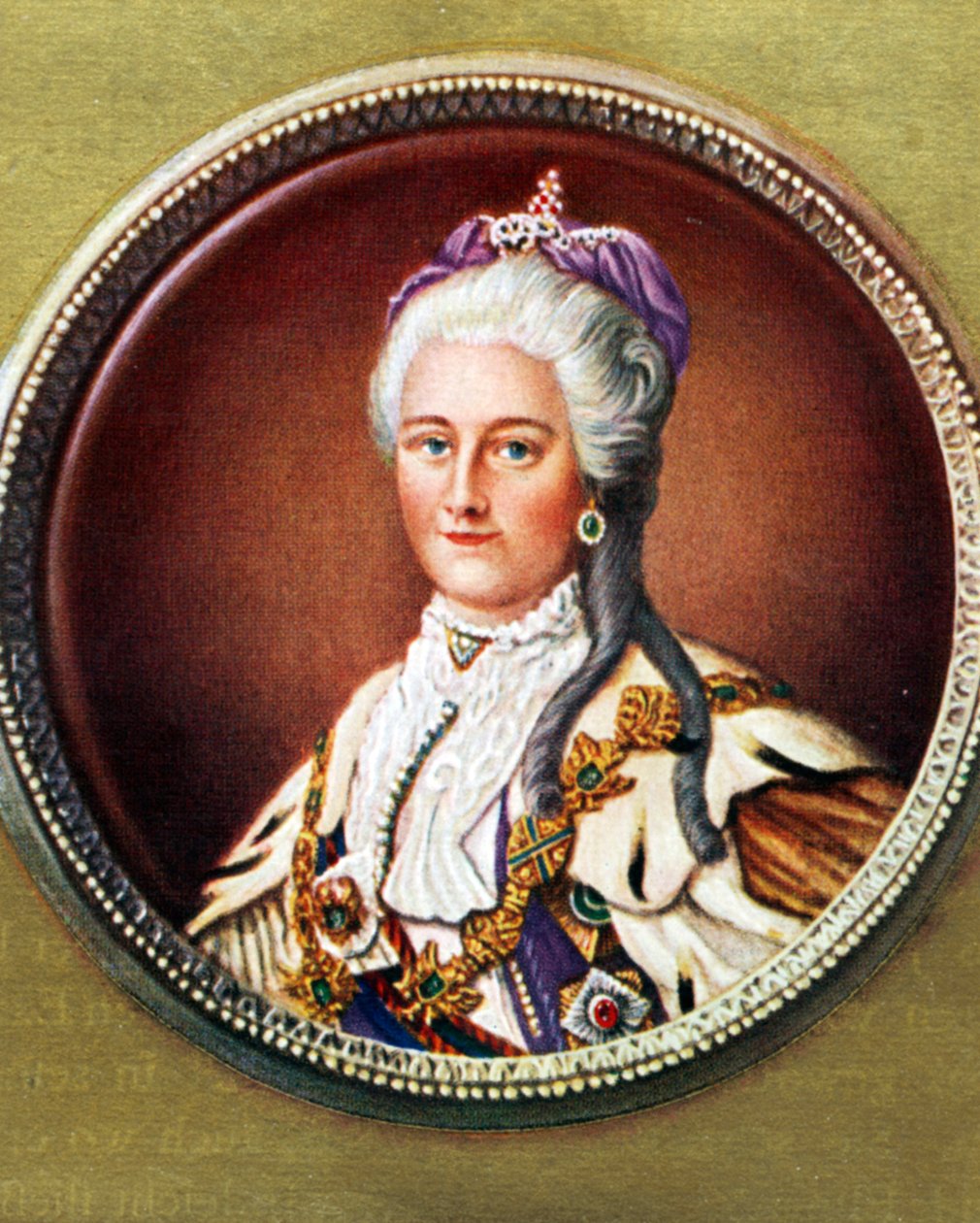Kateřina II Portrét od Unknown artist