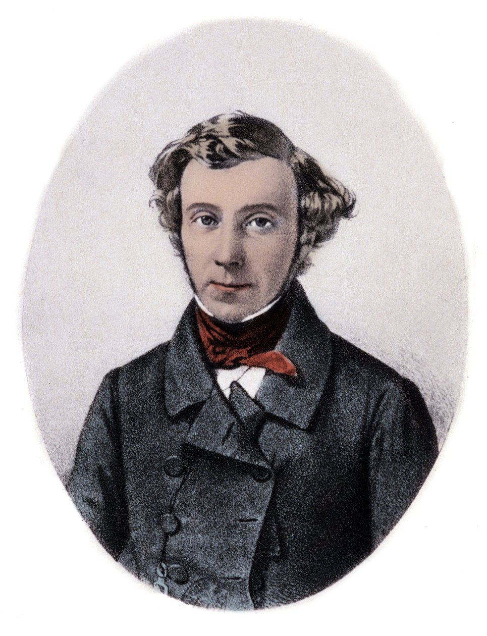 Charles-Alexis-Henri Clerel de Tocqueville (1805-59) - Portrét Alexis de Tocqueville (Alexis Charles Henri Cleral de Tocqueville) (1805 - 1859), francouzský historik a politik. od Unknown artist