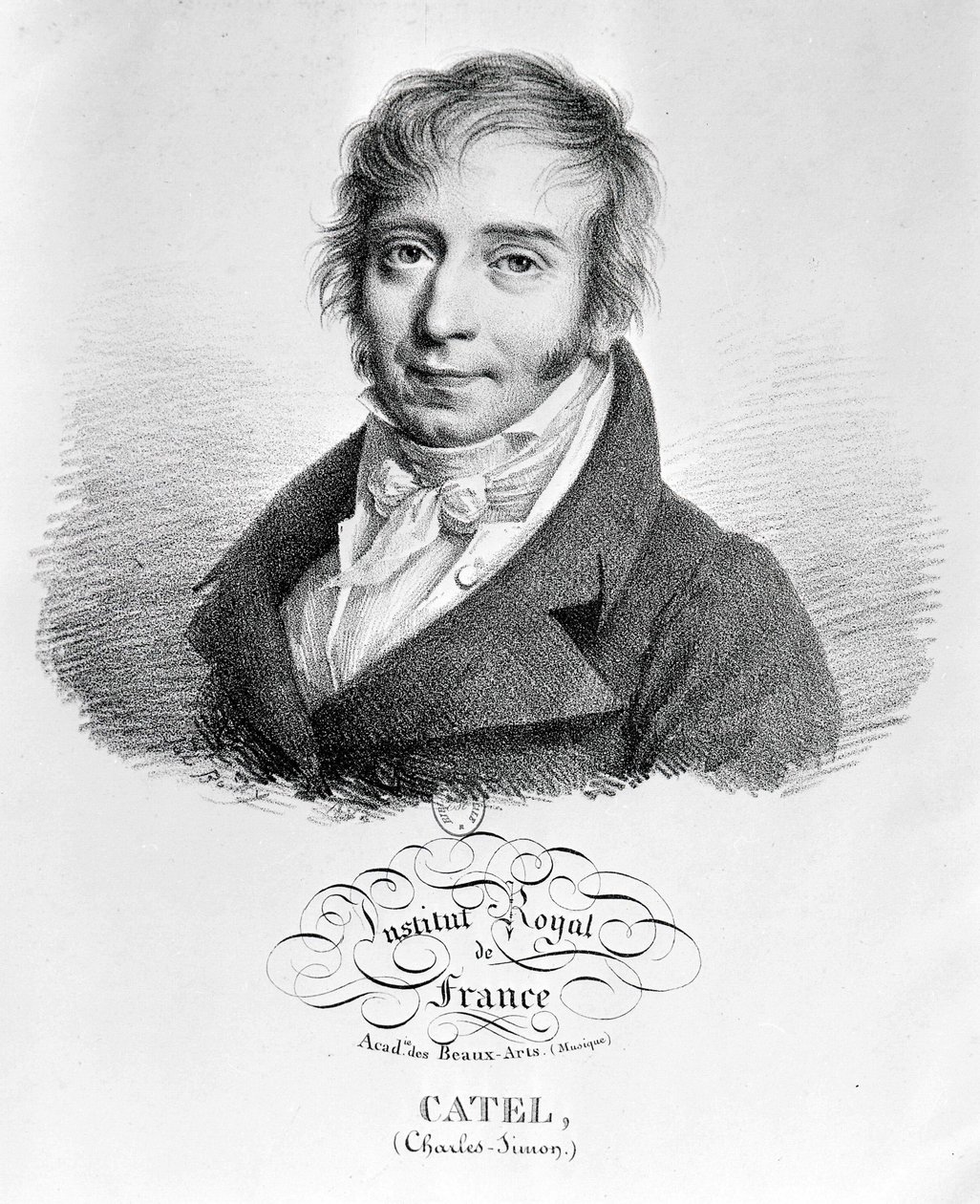 Charles Simon Catel , francouzský skladatel ( Laigle od Unknown artist